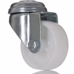 Diamètre roue = 50mm Capacité de charge = 50kg Hauteur hors tout = 72mm Largeur roue = 20mm Type de montage = Ecrou simple Ro ...