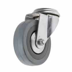 Diamètre roue = 75mm Capacité de charge = 70kg Hauteur hors tout = 100mm Largeur roue = 21mm Type de montage = Ecrou simple R ...
