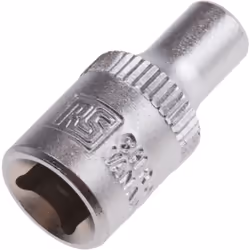 Taille d’écrou = 4mm Taille d'entraînement = 1/4'' Type d'empreinte = Hexagonal Type d'entraînement = Carré Finition = Sablée ...