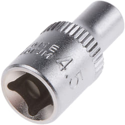 Rs Pro - Douille 4.5mm Hexagonal, entraînement 1/4'', Carré ( Prix pour 1 )