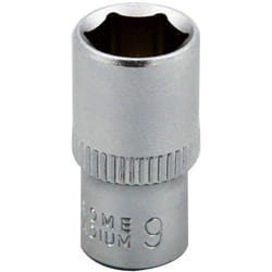 Rs Pro - Douille 9mm Hexagonal, entraînement 1/4'', Carré ( Prix pour 1 )
