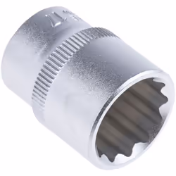 Taille d’écrou = 17mm Taille d'entraînement = 3/8" Type d'empreinte = Bi-Hexagone Type d'entraînement = Carré Finition = Sabl ...