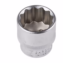 Taille d’écrou = 21mm Taille d'entraînement = 3/8" Type d'empreinte = Bi-Hexagone Type d'entraînement = Carré Finition = Sabl ...