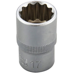 Rs Pro - Douille 17mm Bi-Hexagone, entraînement 1/2', Carré ( Prix pour 1 )