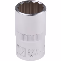 Taille d’écrou = 16mm Taille d'entraînement = 1/2" Type d'empreinte = Bi-Hexagone Type d'entraînement = Carré Finition = Sabl ...