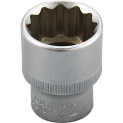 Rs Pro - Douille 22mm Bi-Hexagone, entraînement 1/2', Carré ( Prix pour 1 )