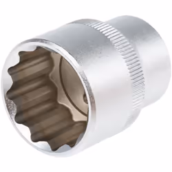 Taille d’écrou = 24mm Taille d'entraînement = 1/2" Type d'empreinte = Bi-Hexagone Type d'entraînement = Carré Finition = Sabl ...
