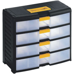 Rs Pro - Unité de stockage 4 tiroirs en Plastique, 334mm x 391mm x 197mm ( Prix pour 1 )