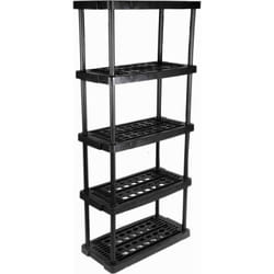 Rs Pro - Unité de rayonnages en , Polypoprylène, 790mm x 390mm x 1760mm, charge 40kg, 5 niveaux ( Prix pour 1 )