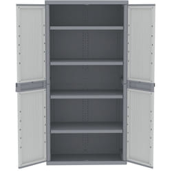Armoire de stockage Rs Pro 2 portes en pp verrouillable à poser au sol, 1800 x 897 x 537mm ( Prix pour 1 )