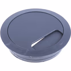 Diamètre de découpe panneau = 80mm Couleur = Gris Notre gamme RS Pro de passe-fils pour bureau vous offre un moyen rapide d'a ...