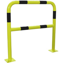 Rs Pro - Barrière sécurité Noir/Jaune en Acier Haut. 1 m ( Prix pour 1 )