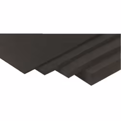 Matériau = EPDM Couleur = Noir Densité = 1.13g/cm³ Largeur = 600mm Epaisseur = 1.5mm Température d'utilisation maximum = +100 ...