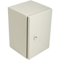 Rs Pro - Coffret mural en Acier ral 7032 dim. ext. 200 x 300 x 200mm, IP66 ( Prix pour 1 )