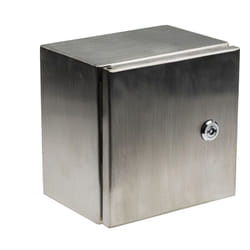Rs Pro - Coffret mural en Acier inoxydable 304 dim. ext. 200 x 200 x 150mm, IP66 ( Prix pour 1 )
