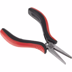 Type de pince = Pince plate Style de pointe = Droit Longueur hors tout = 130 mm Matériau = Acier au carbone Pinces à bec plat ...