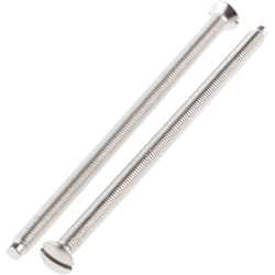 Rs Pro - Vis à métaux M3.5 à tête Fraisée fendue en Acier, 75mm ( Prix pour Sachet de 100 )