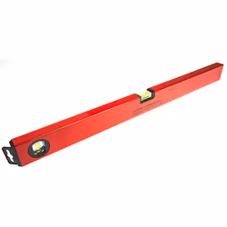 Type de niveau = Droit Longueur = 600mm Matériau du cadre = Aluminium Nombre de Fioles = 2 Précision = ±0,5 mm/m De poche = N ...