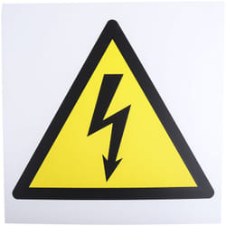 Panneau de danger, avec pictogramme : Danger Electricité ' ' ( Prix pour 1 )