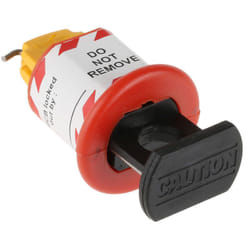 Rs Pro - Verrouillage de disjoncteur miniature conventionnel 1 serrure pvc / acier inoxydable ( Prix pour 1 )