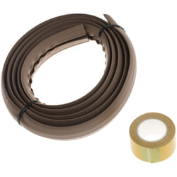 Viso - Protège câble rs pro, ø interne: 7.4mm 7.4 x 3.8mm, long.: 1.83m, larg.: 25,4 mm, pvc Marron ( Prix pour 1 )