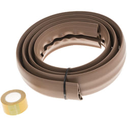 Rs Pro - Protège câble ø interne: 14.8mm 14.8 x 7.4mm, long.: 1.83m, larg.: 50,8 mm, pvc Marron ( Prix pour 1 )