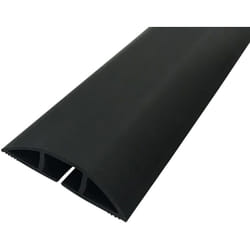 Rs Pro - Protège câble ø interne: 7.4mm 7.4 x 3.8mm, long.: 1.83m, larg.: 25,4 mm, pvc Noir ( Prix pour 1 )