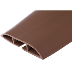 Viso - Protège câble rs pro, ø interne: 29.4mm 29.4 x 15.4mm, long.: 1.83m, larg.: 101,6 mm, pvc Marron ( Prix pour 1 )