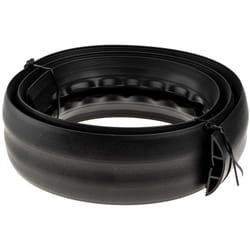 Viso - Protège câble rs pro, ø interne: 22mm 22 x 11.6mm, long.: 1.83m, larg.: 76,2 mm, pvc Noir ( Prix pour 1 )