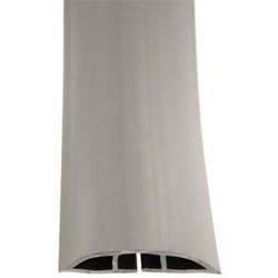 Viso - Protège câble rs pro, ø interne: 7.4mm 7.4 x 3.8mm, long.: 1m, larg.: 25,4 mm, pvc Gris ( Prix pour 1 )