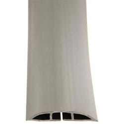 Rs Pro - Protège câble ø interne: 14.8mm 14.8mm, long.: 1m, larg.: 50,8 mm, pvc Gris ( Prix pour 1 )