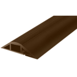 Viso - Protège câble rs pro, ø interne: 19 x 10.9mm 19 x 10.9mm, long.: 1m, larg.: 66 mm, pvc Marron ( Prix pour 1 )