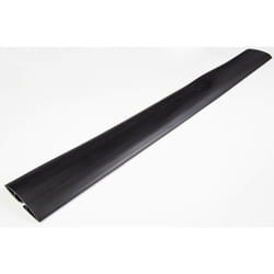 Rs Pro - Protège câble ø interne: 29.4mm 29.4 x 15.4mm, long.: 1m, larg.: 101,6 mm, pvc Noir ( Prix pour 1 )