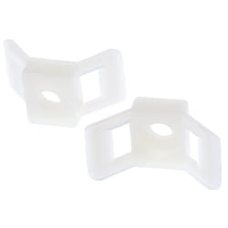 Embase pour serre-câbles 30mm x 14,7 mm, Ø fixation 5mm ( Prix pour Sachet de 100 )