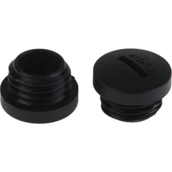 Rs Pro - Bouchon obturateur M12 x 1.5, ø 11.7mm - 15mm en Nylon 66 ( Prix pour Paquet de 100 )