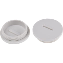 Rs Pro - Bouchon obturateur M40 x 1.5, ø 39.9mm - 45.8mm en Nylon 66 ( Prix pour Paquet de 50 )