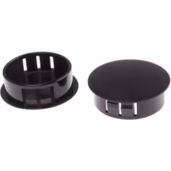 Diamètre de perçage = 30.1mm Fileté/Non fileté = Lisse Matériau = Nylon 66 Fiche = Découpage Diamètre = 34.2mm Couleur = Noir ...