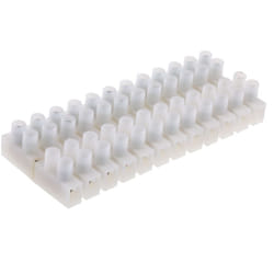 Bornier de raccordement RS PRO, 12 pôles , 7.2mm, A visser, 2.5mm², 2.5 20A ( Prix pour 1 )