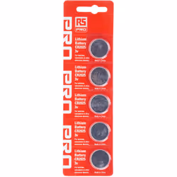 Numéro de modèle = CR2025 Taille = CR2025 Chimie = Lithium Manganèse Dioxyde Tension nominale = 3V Capacité = 160mAh Type de  ...