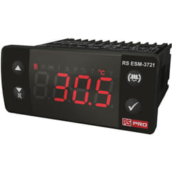 Rs Pro - Régulateur de température pid, 230 v c.a., 3 sorties Relais, 1 entrée entrées ctp, 76 x 34.5mm ( Prix pour 1 )