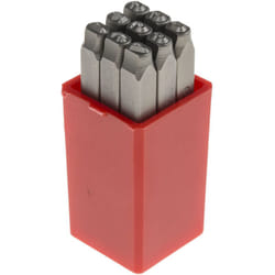 Rs Pro - Kit de poinçons de gravure des nombres (0 8) x 9 pièces ( Prix pour 1 )