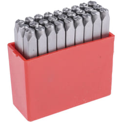 Kit de poinçons de gravure des lettres Rs Pro a à z) x 27 pièces ( Prix pour 1 )