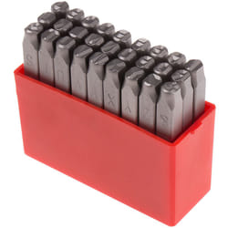 Rs Pro - Kit de poinçons de gravure des lettres (a à z) x 27 pièces ( Prix pour 1 )