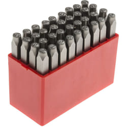 Rs Pro - Kit de poinçons de gravure des lettres (Jeu de 27 pièces de tampons de lettres majuscules en anglais a ( Prix pour 1 )