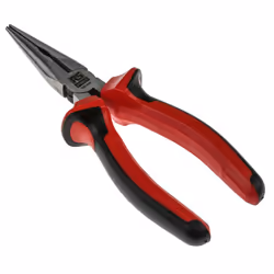 Capacité de coupe = 1,6 mm Style de pointe = Droit Longueur hors tout = 160 mm Matériau = Acier Pinces à bec long de RS Pro.  ...