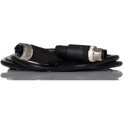 Cordon Rs Pro 5 conducteurs , M12 Femelle vers Fiche mâle droite M8 Mâle, 2m ( Prix pour 1 )