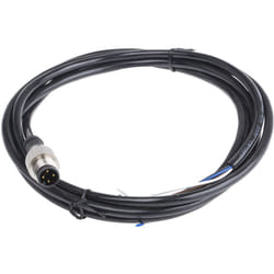 Rs Pro - Cordon 4 conducteurs , M12 Mâle, 2m ( Prix pour 1 )
