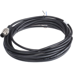 Cordon RS PRO 5 conducteurs , M12 Mâle, 5m ( Prix pour 1 )