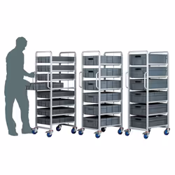 Type = Tiroir de rangement pour rack Capacité de charge = 250kg Dimensions de plateforme = 600 x 400 x 200mm Nombre de platea ...