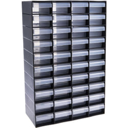 Rs Pro - Bloc tiroir 40 tiroirs en Plastique, 420mm x 270mm x 130mm ( Prix pour 1 )
